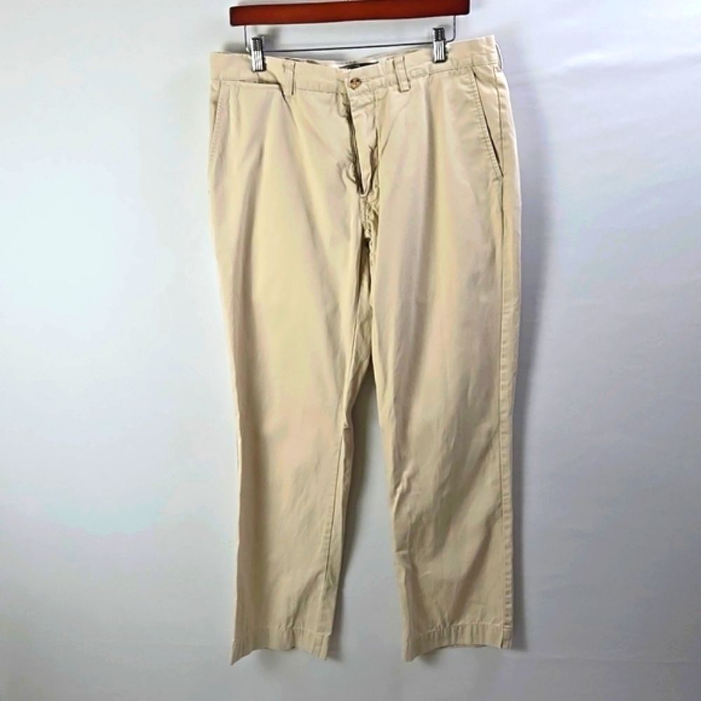Polo by Ralph Lauren Blue Khakis Pants Men's 35/32 Preppy Academia Casual